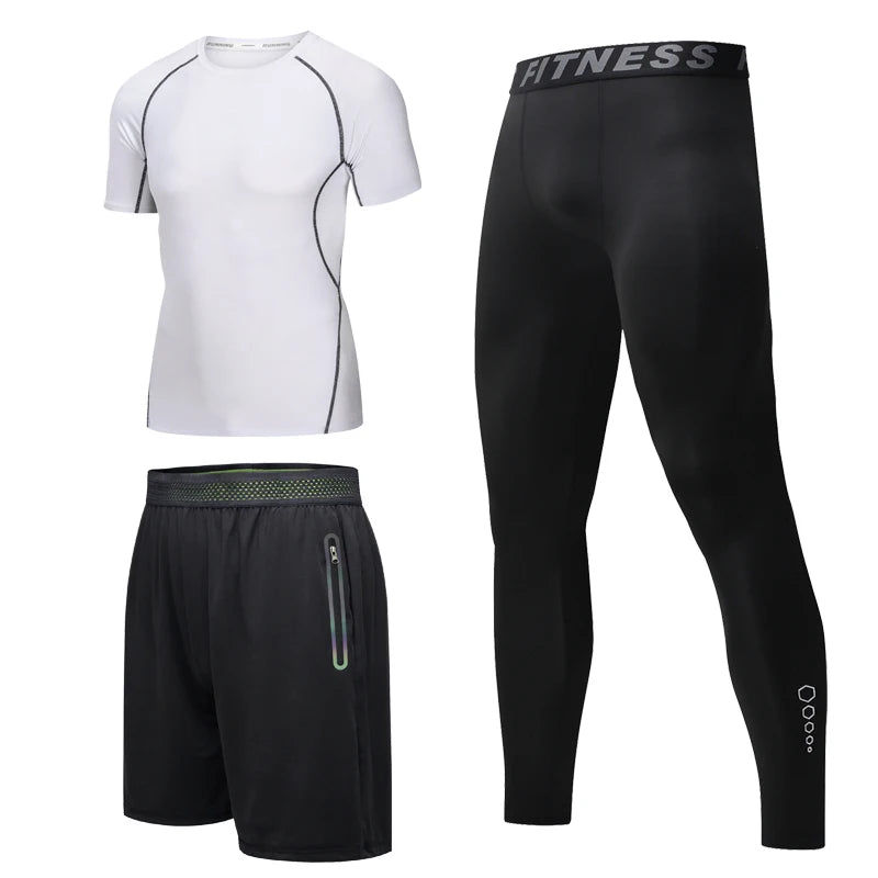 Mens Running Gym Training Running Sports Sets