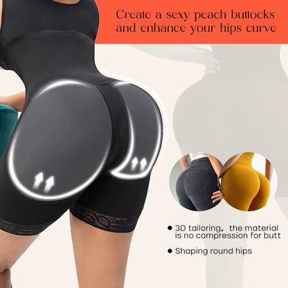 Custom Logo Colombianas Faja Tummy Control Bodysuit Stage 2 Fajas Full Butt Lifter Girdle Body Shapewear