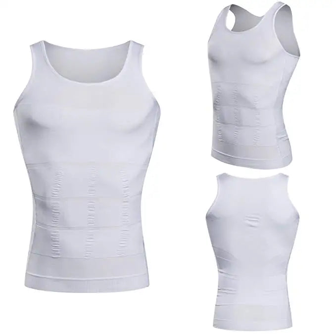 Slimming Vest Men'S Slimming Underwear Body Shaper Waist Cincher Corset Men Shaper Vest