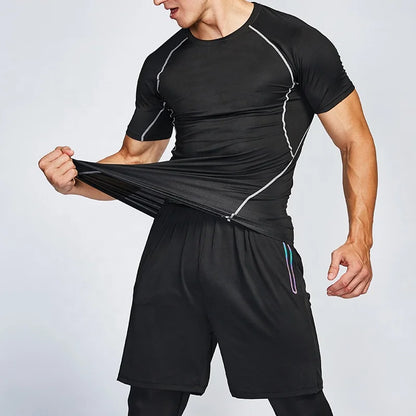 Mens Running  Gym Training Running Sports Sets