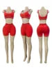 2 Piece Set Women Yoga Tops Sports