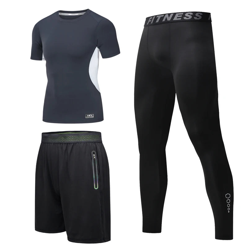 Mens Running  Gym Training Running Sports Sets