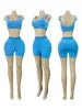 2 Piece Set Women Yoga Tops Sports