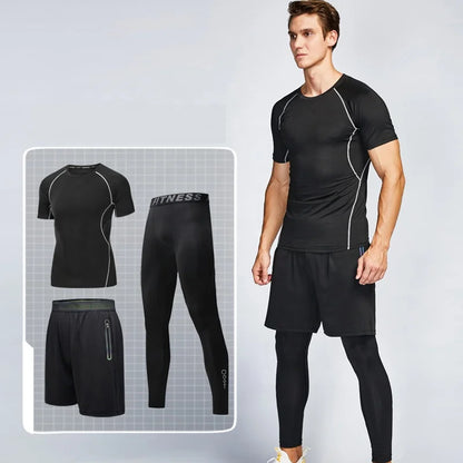 Mens Running  Gym Training Running Sports Sets
