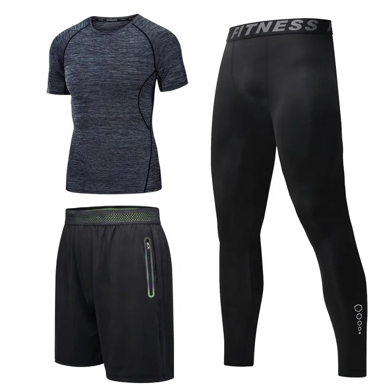 Mens Running  Gym Training Running Sports Sets