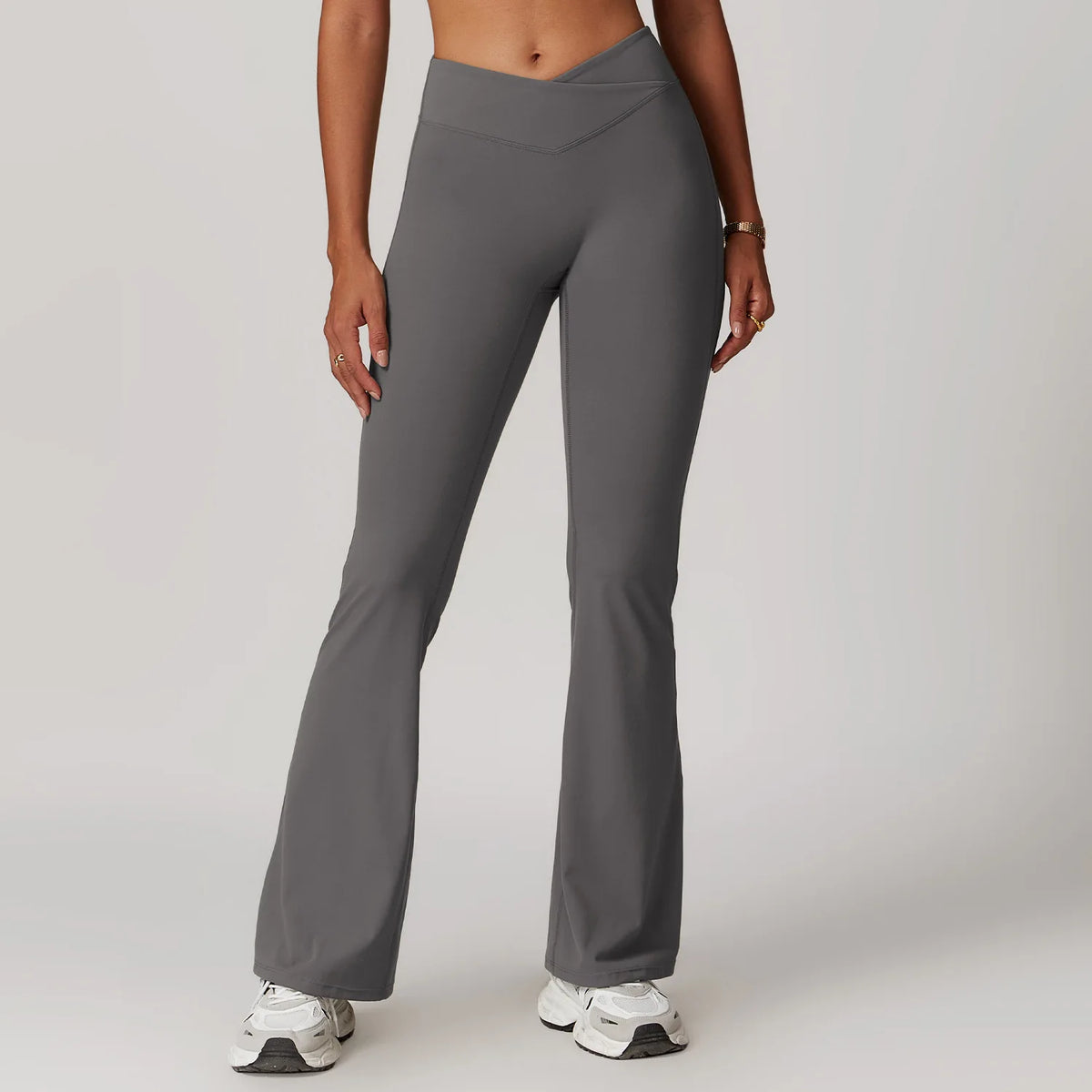 Women Sportswear Sports Bra Long Sleeve Tops Flare Leggings 3pcs Training Suit Workout