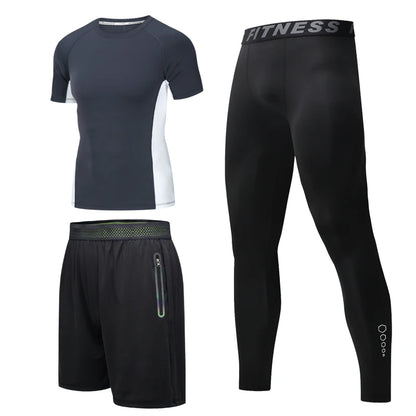 Mens Running  Gym Training Running Sports Sets
