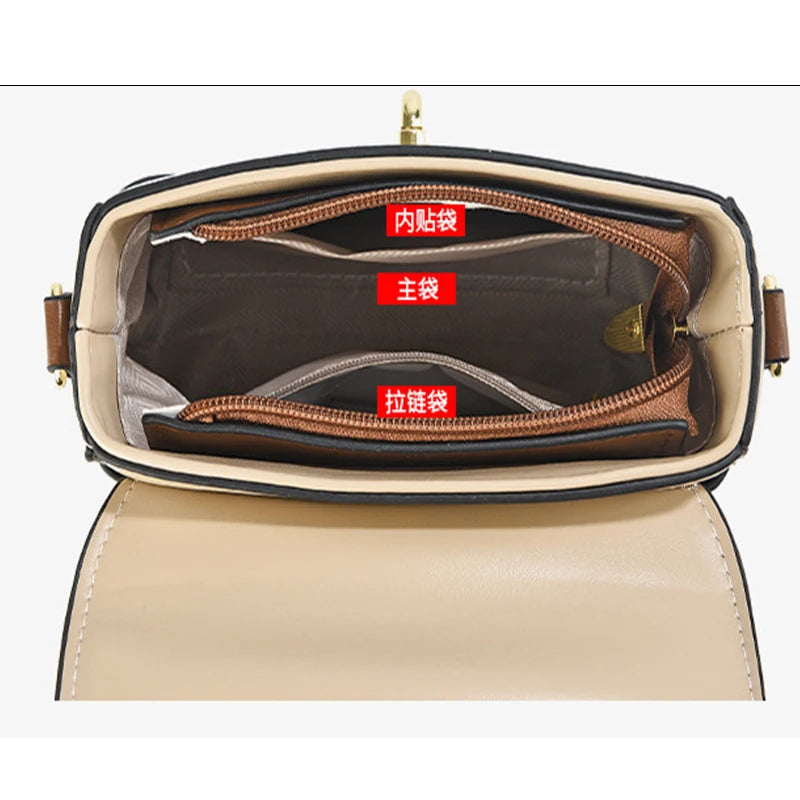 luxury handbag Large capacity casual handbag single shoulder bag