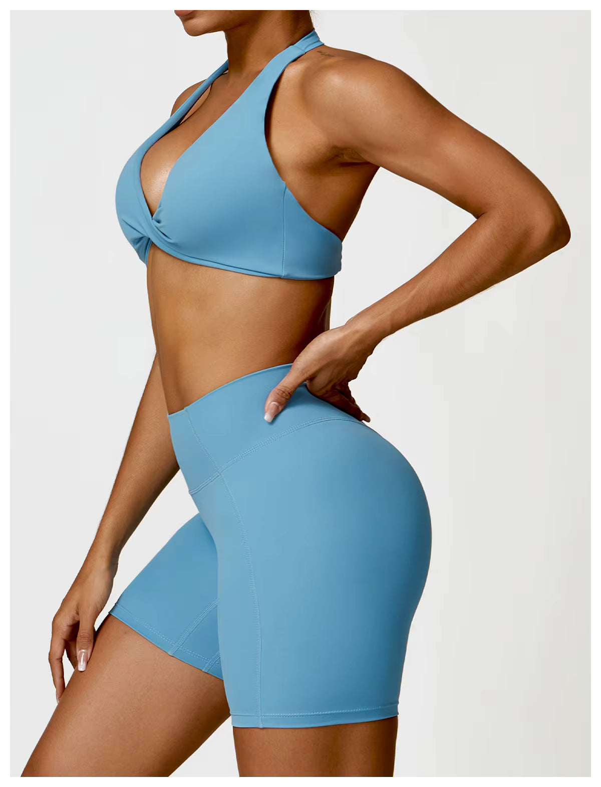 Womens Buttery Soft Yoga Shorts High Waist Tummy Control Butt Lifting