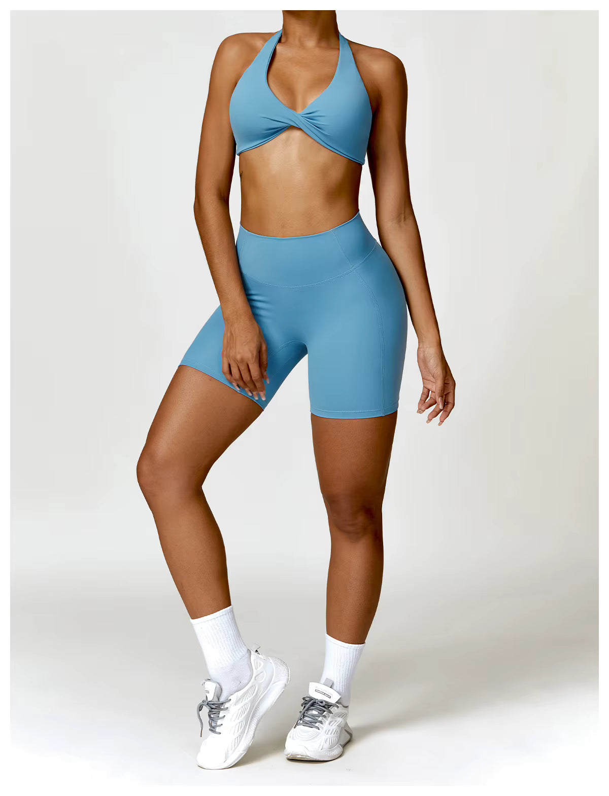Womens Buttery Soft Yoga Shorts High Waist Tummy Control Butt Lifting