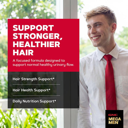 Men'S Ultra Nourish Hair Supplement, Strong Healthy Hair, 120 Caplets