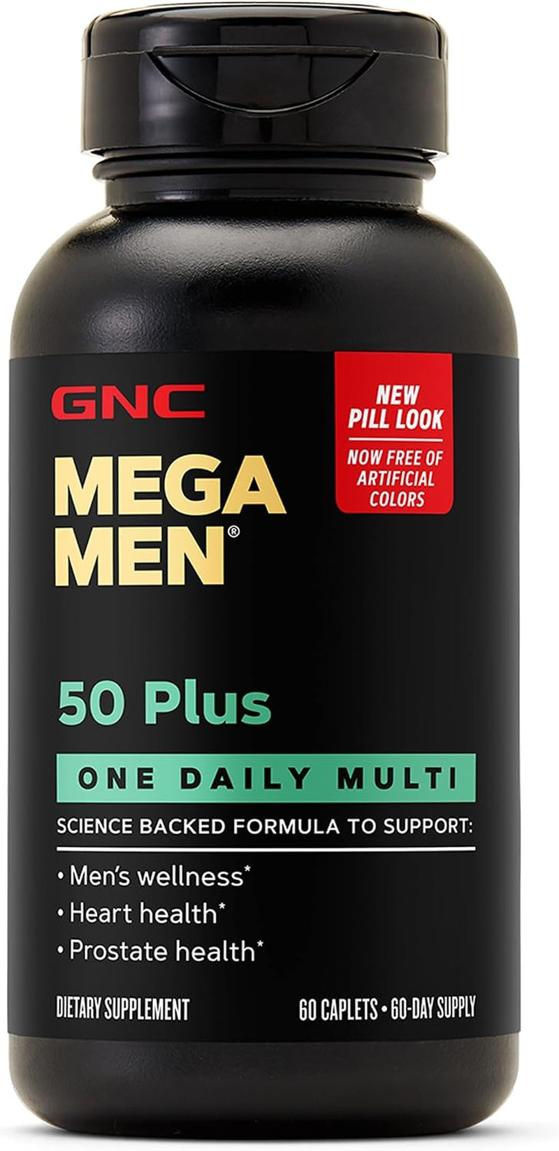 Mega Men 50 plus One Daily Multi, 60 Count, 60 Servings