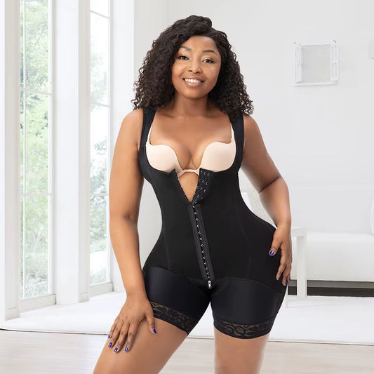 Custom Logo Colombianas Faja Tummy Control Bodysuit Stage 2 Fajas Full Butt Lifter Girdle Body Shapewear