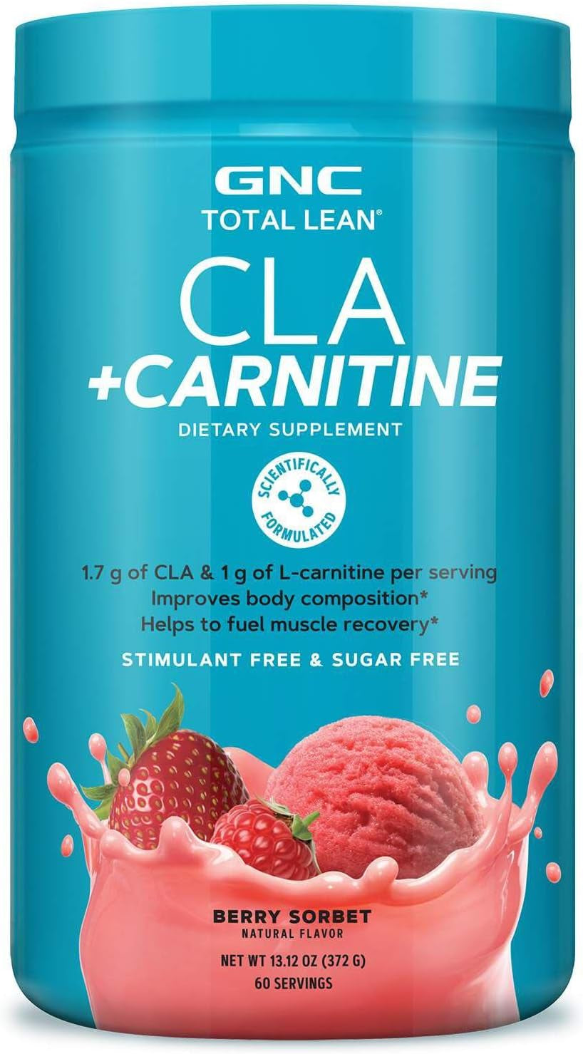 Total Lean CLA + Carnitine, Berry Sorbet, 60 Servings