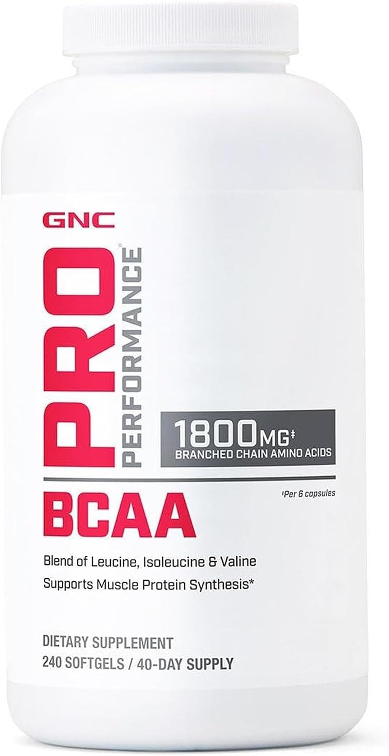 Pro Performance BCAA 1.8G, 240 Softgels, 40 Servings