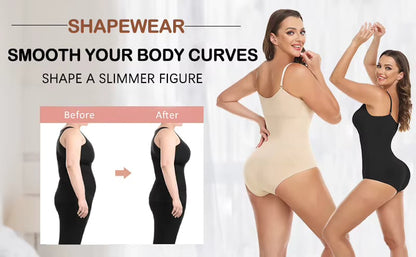 Bodysuit Shapewear Women Full Body Shaper Tummy Control Hip Butt Lifter Corset Thigh Reductive Slimming Waist Trainer Corset