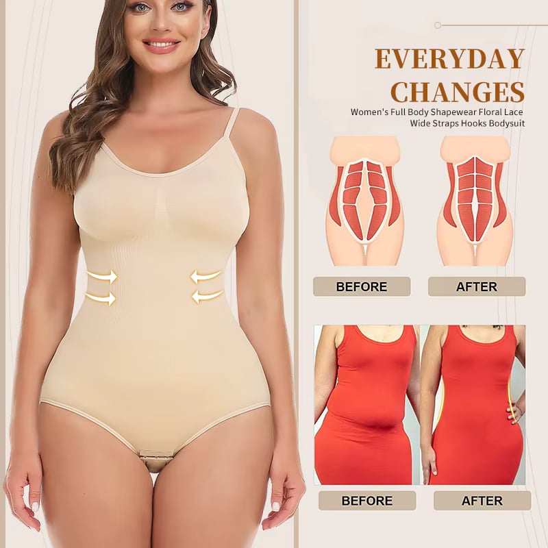 Bodysuit Shapewear Women Full Body Shaper Tummy Control Hip Butt Lifter Corset Thigh Reductive Slimming Waist Trainer Corset
